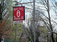 USA - Carterville MO - Peggy Sue Drive-In Sign (15 Apr 2009)